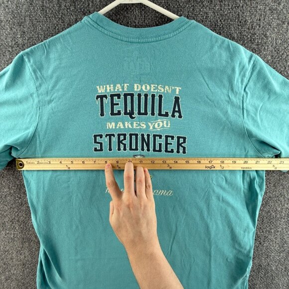 Tommy Bahama Relax Graphic T Shirt Blue Logo Tequila Graphic Alcohol Medium - Picture 5 of 10